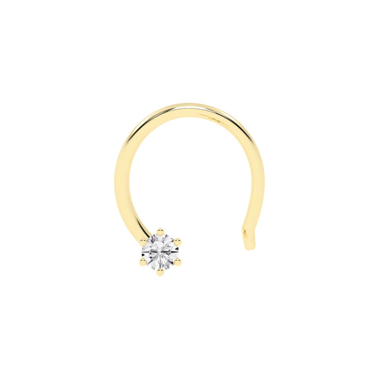 Solira Gleam Classic Diamond Nose Pin