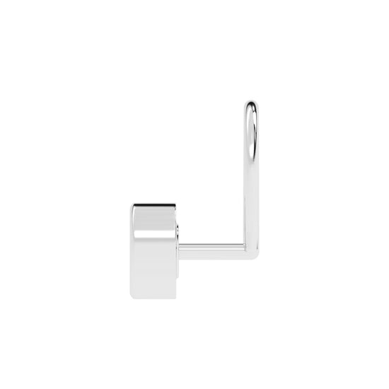 Bezel Set Solitaire Nose Pin