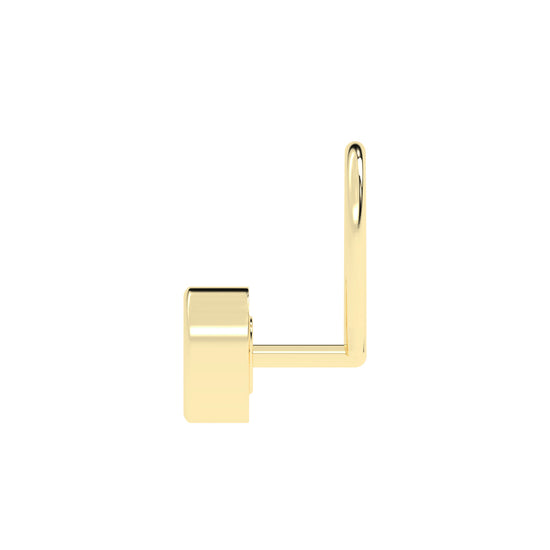 Bezel Set Solitaire Nose Pin