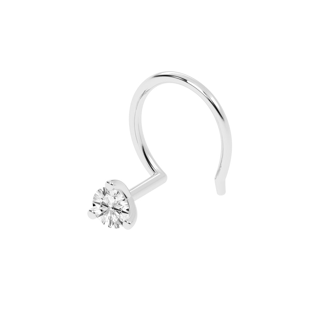 Barely-There Diamond Nose Adornment