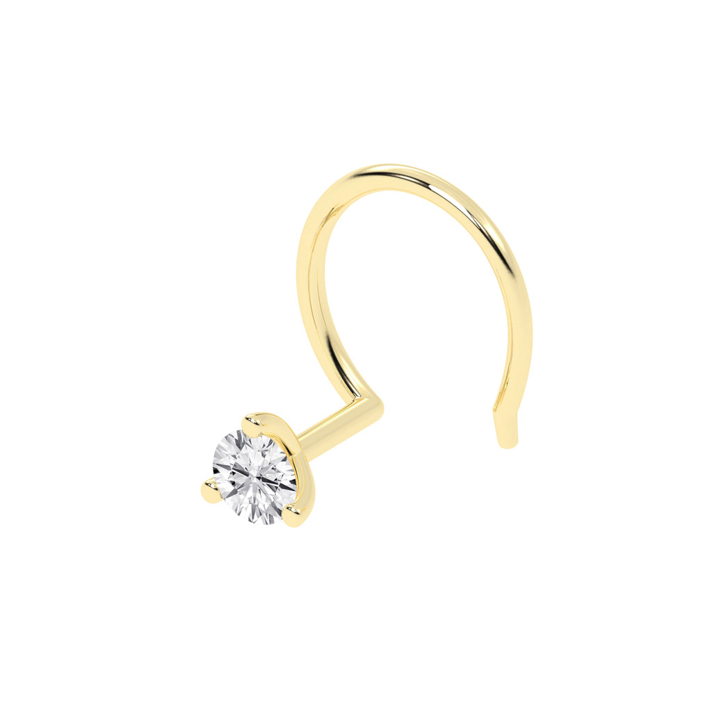 Barely-There Diamond Nose Adornment