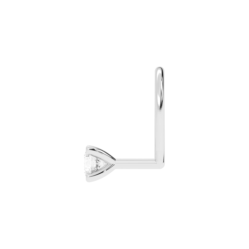 Arctic Sparkle Diamond Nose Stud