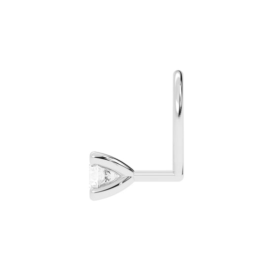 Understated Allure Diamond Nose Ring