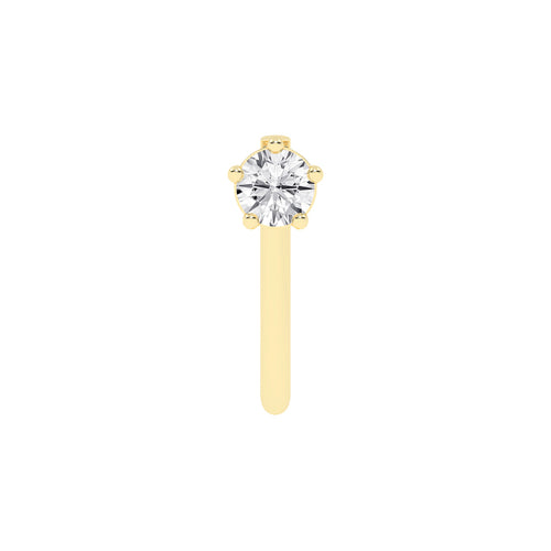 Solitaire Diamond Sparkle Nose Pin