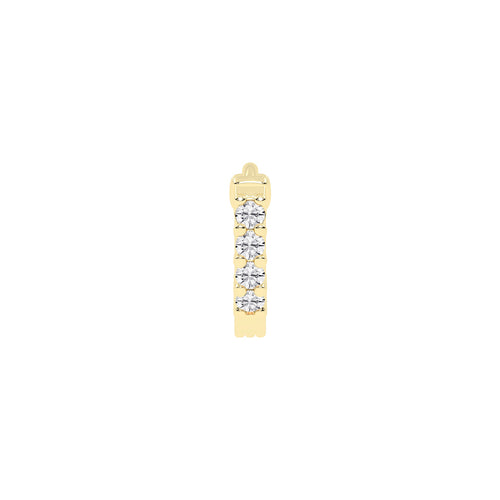 Radiant Cascade Line Nose Pin