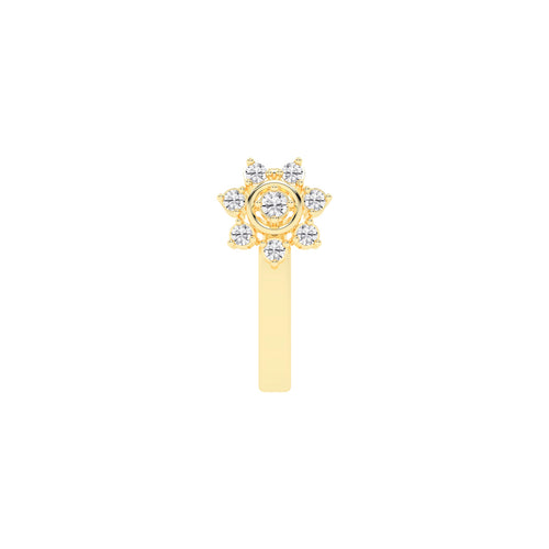 Shimmering Blossom Nose Stud