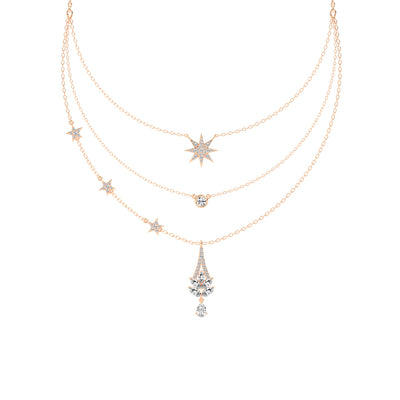 2.25Ct Pear Shape Fancy Mangalsutra