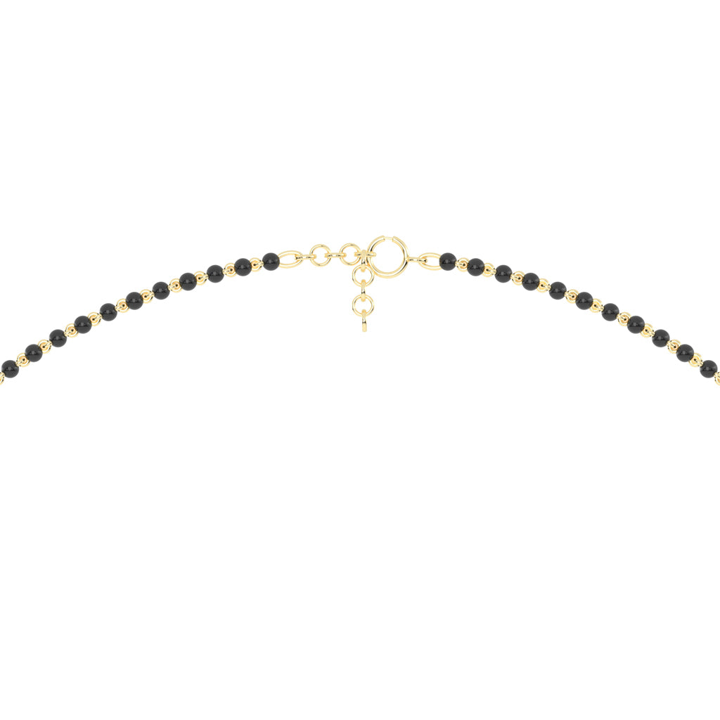 4.25Ct Pear Shape Fancy Mangalsutra