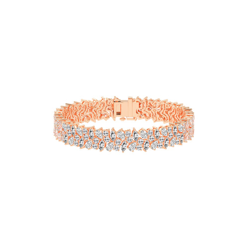 Luminous Diamond Vine Bracelet
