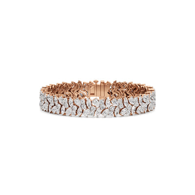 Luminous Diamond Vine Bracelet