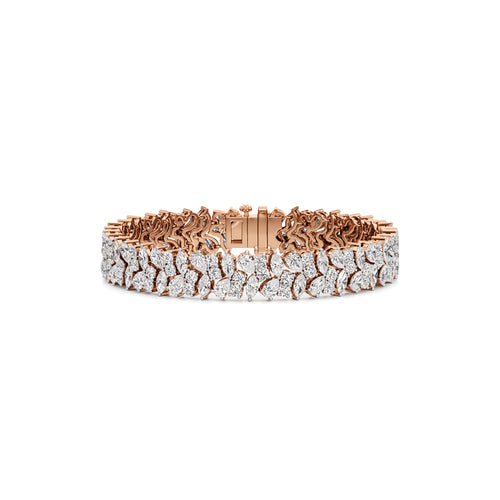 Luminous Diamond Vine Bracelet