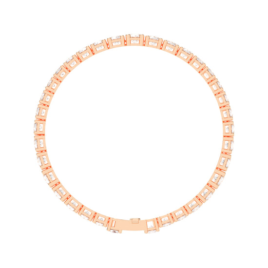 Delara Standard Round Tennis Lab Diamond Bracelet