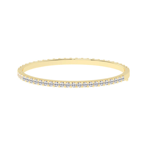 Irena Shared Setting Round Cut Kada Lab Diamond Bracelet