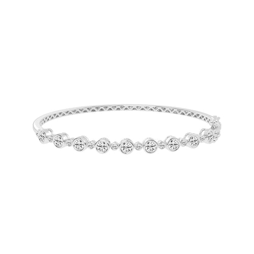 Kaela Bezel Setting Round Kada Lab Diamond Bracelet