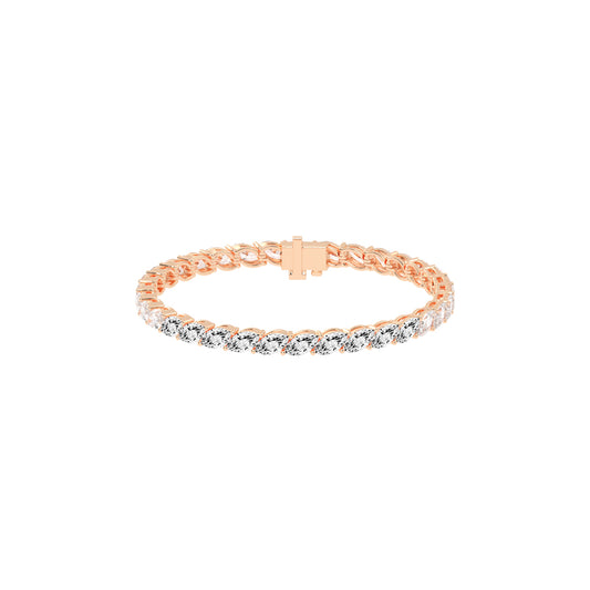 Vesper Marquise Cut Tennis Lab Diamond Bracelet