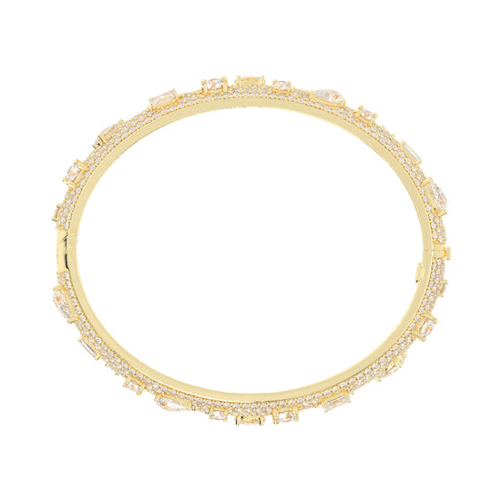 Opulent Mosaic MultiCut Diamond Statement Bracelet