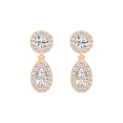 Pear Drop Dangles Earrings