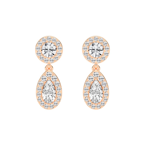Pear Drop Dangles Earrings