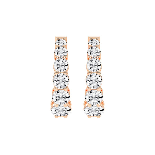 Classic Eternity Hoop Earrings