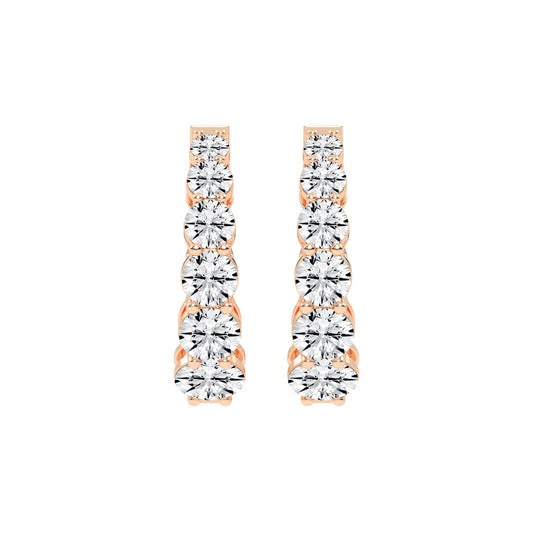 Classic Eternity Hoop Earrings