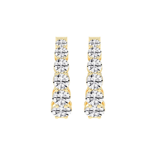 Classic Eternity Hoop Earrings