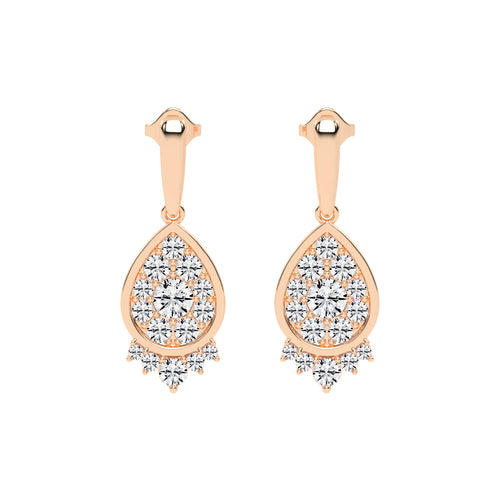 Lunara Pear Drop Earrings
