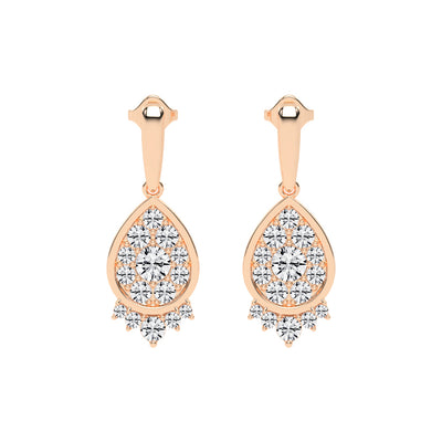 Lunara Pear Drop Earrings