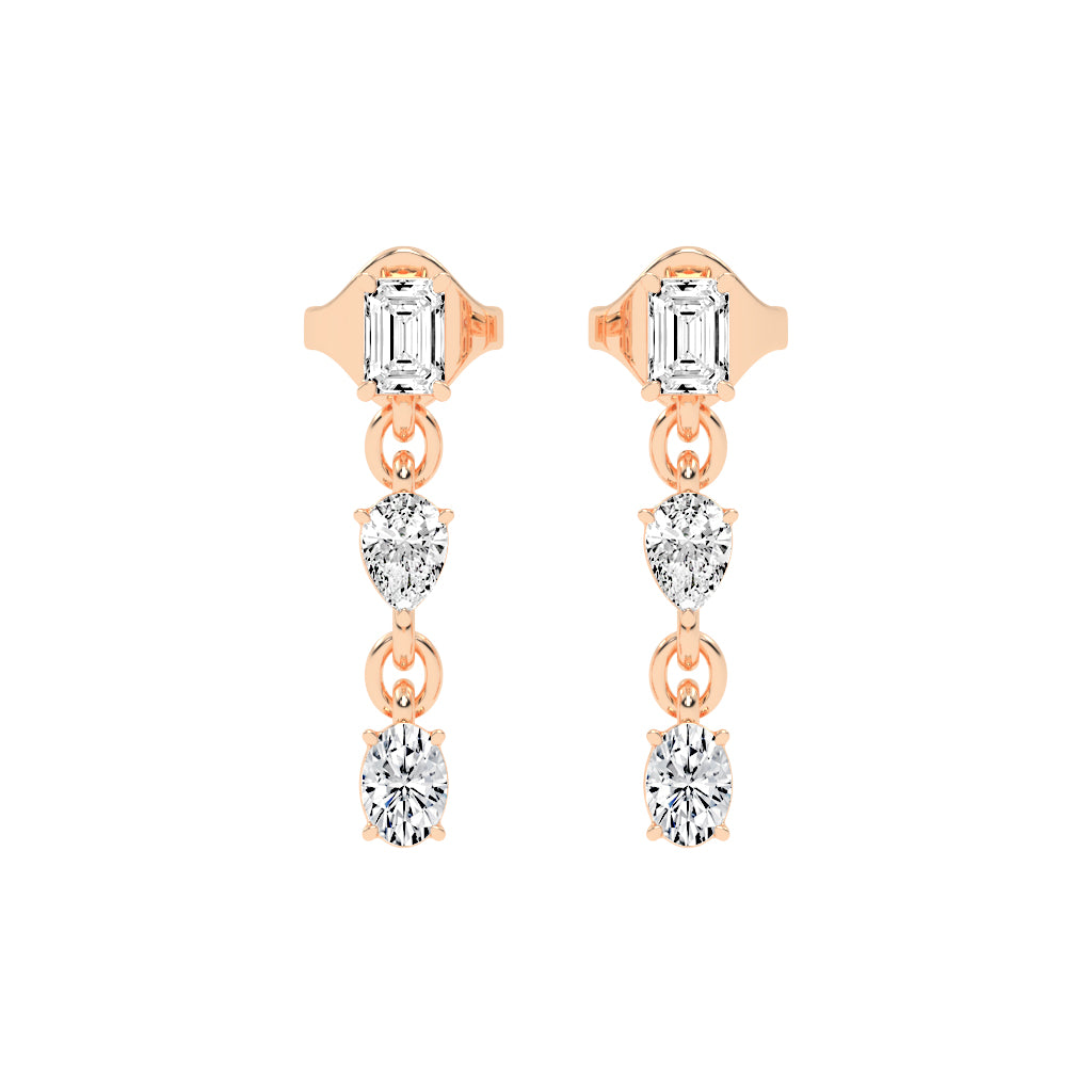 Knot Design Stud Earrings
