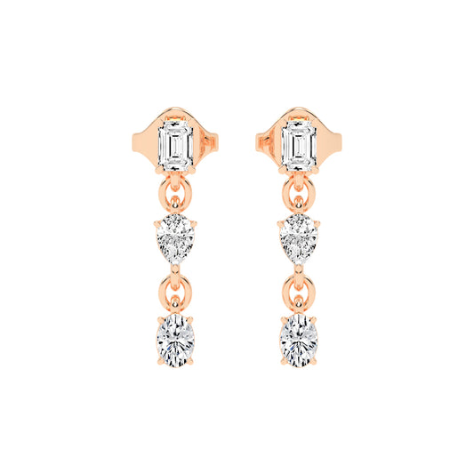 Knot Design Stud Earrings