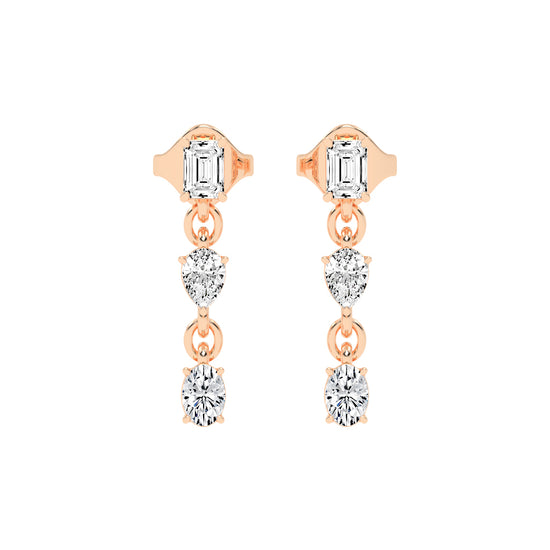 Knot Design Stud Earrings