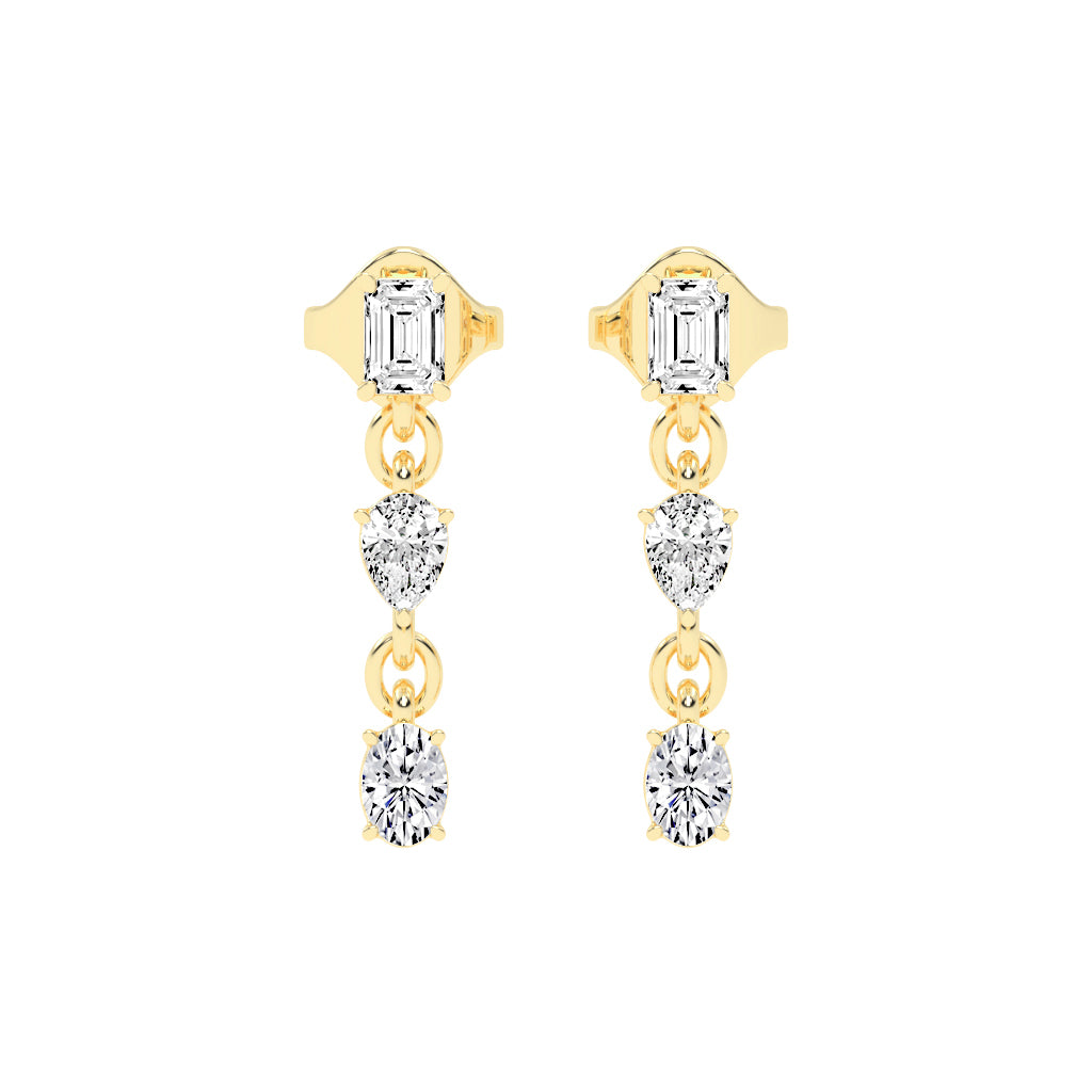 Knot Design Stud Earrings