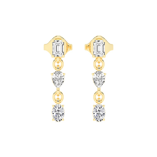 Knot Design Stud Earrings