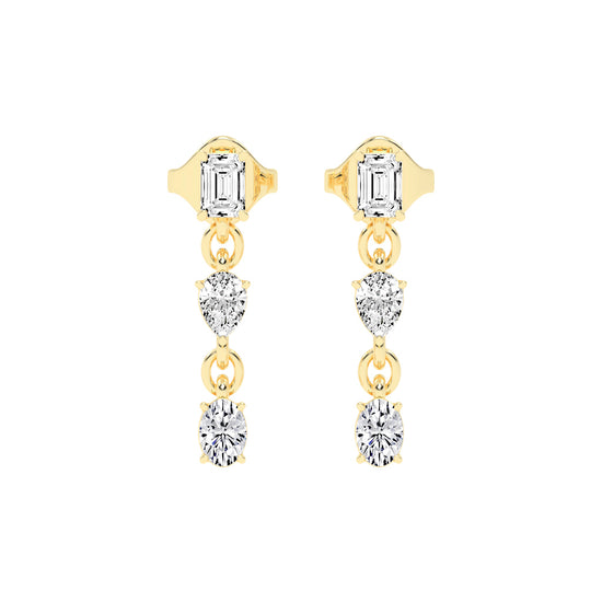 Knot Design Stud Earrings