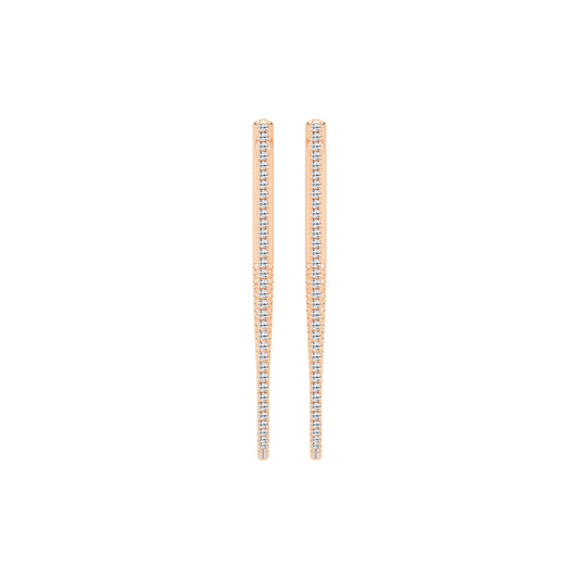 Serenade Twisted Round Hoops