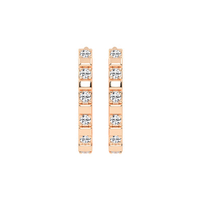 Illumia Round Huggie Hoops