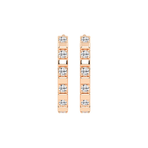 Illumia Round Huggie Hoops