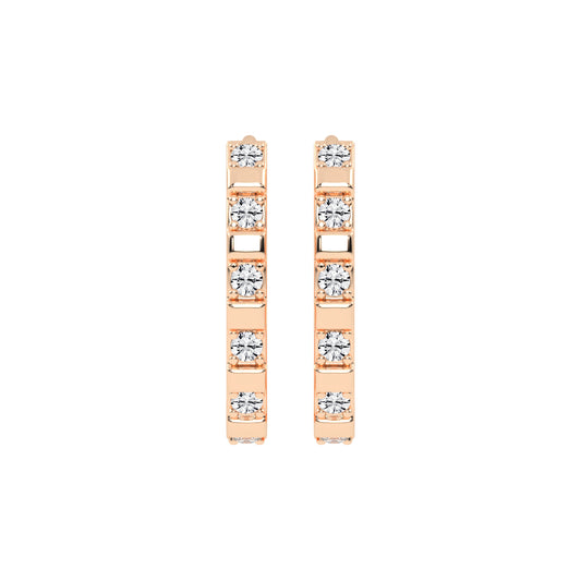 Illumia Round Huggie Hoops