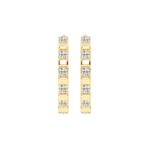 Illumia Round Huggie Hoops