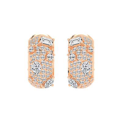 Ornate Shinelle Hoop Earrings