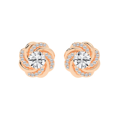 Glide Petal Stud Earrings