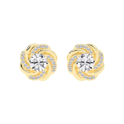 Glide Petal Stud Earrings