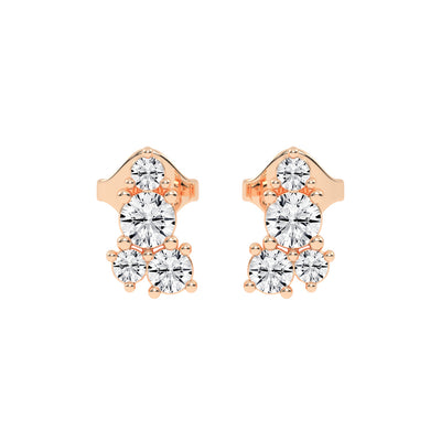 Cluster Stud Earrings