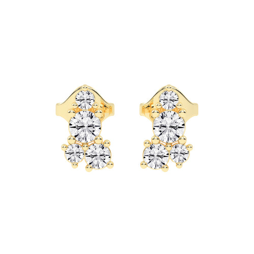 Cluster Stud Earrings