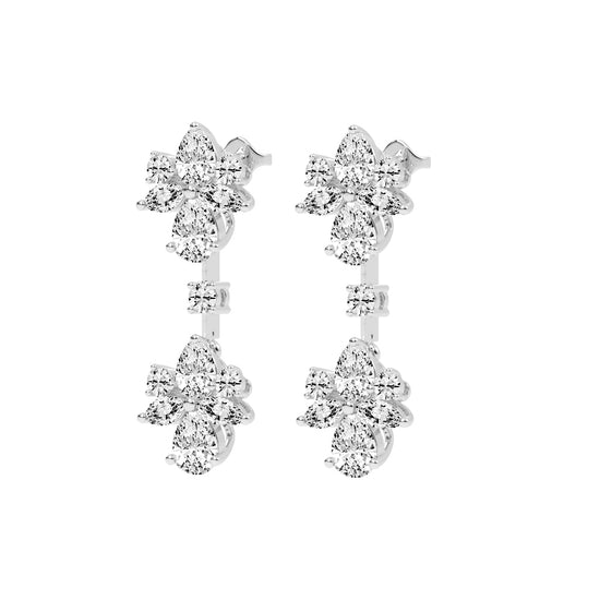 Twilight Bloom Cascade Earrings