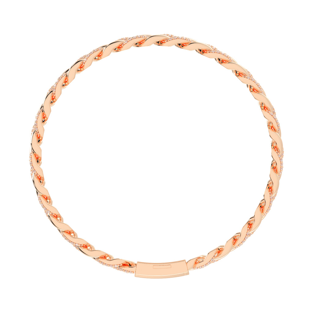 Lumire Elegance Mens Diamond Bracelet