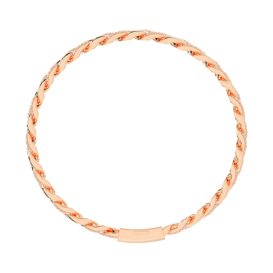 Lumire Elegance Mens Diamond Bracelet