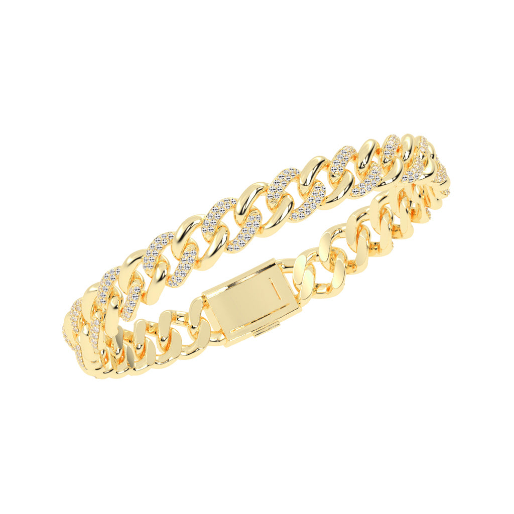 Lumire Elegance Mens Diamond Bracelet