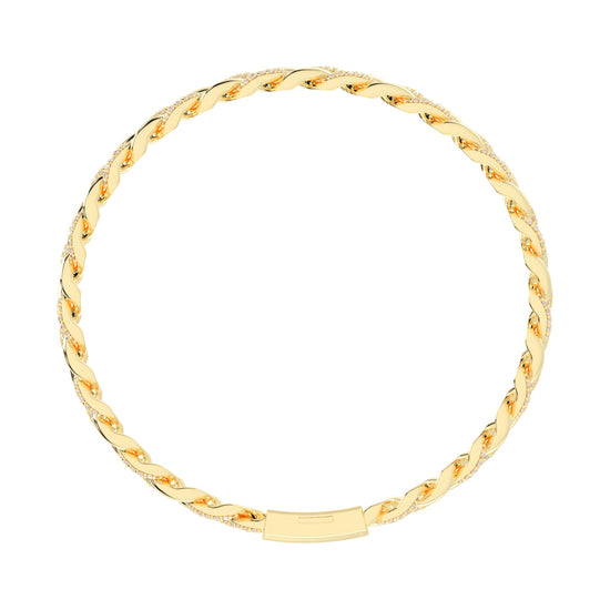 Lumire Elegance Mens Diamond Bracelet
