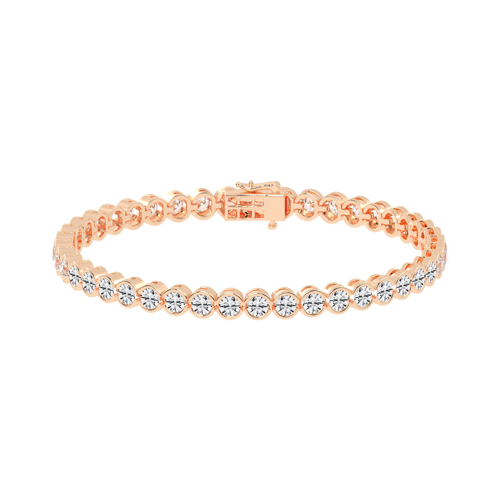 85Ct Round Shape Bracelet