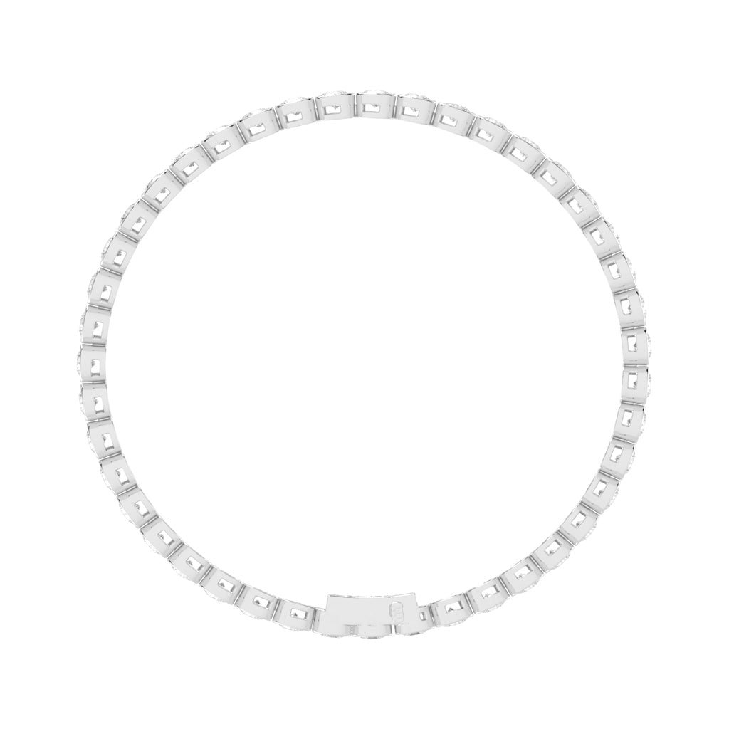 85Ct Round Shape Bracelet